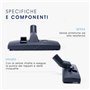 Brosse combinée Universelle pour aspirateur centralisé - Compatible avec toutes les aspirateurs centralisé tels que Sistem Air, 