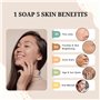 Apaisant. Nettoyage des pores en profondeur. Avec 2% d'aci