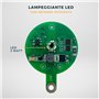 WallMall - Clignotant universel à LED 3 W de 12 V à 265 V AC/DC avec antenne intégrée pour portail automatique barres de garage 