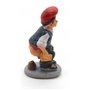 Figure de la crèche cachée de 6,5cm. trouver la figure de Noël. l'homme qui fait . figurine chier. ensemble de scène de nativité