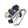 TECNOULAB 1 pièces USBtinyISP AVR USB Minuscule Programmeur de Chargeur de démarrage fai avec câble de Programmation