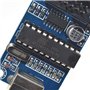 TECNOULAB 1 pièces USBtinyISP AVR USB Minuscule Programmeur de Chargeur de démarrage fai avec câble de Programmation