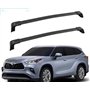 zjxmnb Voiture Toit Barres pour Toyota Highlander 2020 2021 2022 2023