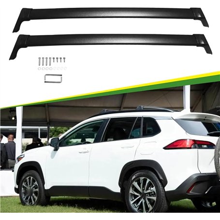 zjxmnb Voiture Toit Barres pour Toyota Corolla Cross 2020 2021 2022 2023 2024