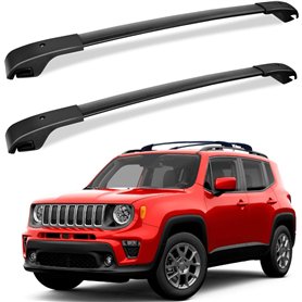 zjxmnb Voiture Toit Barres pour Jeep Renegade 2015-2022