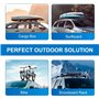zjxmnb Voiture Toit Barres pour Jeep Renegade 2015-2022, Aluminium Porte-Bagages Croix Balustrade Transporteur Antirouille Trans