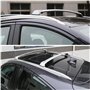 zjxmnb Voiture Toit Barres pour Honda Vezel HRV 2014-2018, Aluminium Porte-Bagages Croix Balustrade Transporteur Antirouille Tra