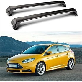 zjxmnb Voiture Toit Barres pour Ford Focus Hatchback 2012-2015