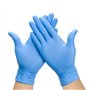 Boîte de 100 gants jetables en nitrile Bleu Taille L