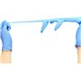 Boîte de 100 gants jetables en nitrile Bleu Taille L