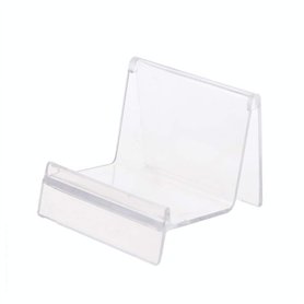 Ocobudbxw Clair Acrylique Portefeuille présentoir Support en Cuir Sac à Main Sac à Main Porte-Bijoux