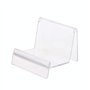 Ocobudbxw Clair Acrylique Portefeuille présentoir Support en Cuir Sac à Main Sac à Main Porte-Bijoux