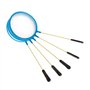 WOWOWO 5 pièces/Ensemble Filet de Poisson Artemia Filtre crevettes Mini Portable pêche réservoir de Poisson Aquarium Maille Dens