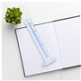 LejeMaek Cylindre de Mesure de Mesure en Plastique Test bécher gradué Conteneur Liquide 50 ML Tube à essai