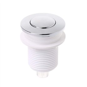 Buwei Bouton de Commutation d'air Poussoir 28mm / 32mm pour Interrupteur d'élimination des déchets de Spa de Baignoire
