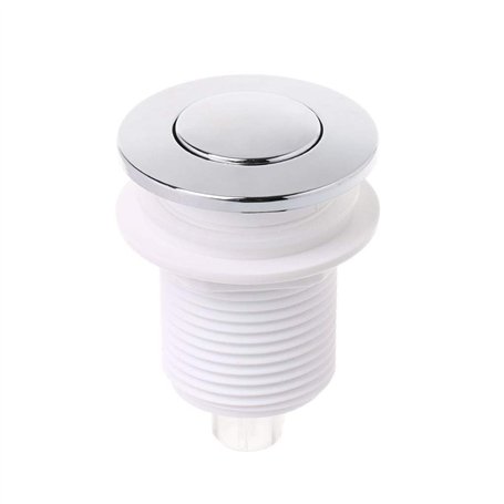 Buwei Bouton de Commutation d'air Poussoir 28mm / 32mm pour Interrupteur d'élimination des déchets de Spa de Baignoire