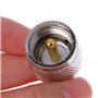 Buwei SMA Femelle à UHF mâle PL259 PL259 connecteur Adaptateur coaxial coaxial RF