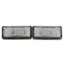 KaTur - 1 Paire de Feux de Plaque d'immatriculation Qook 18 Ampoules LED Blanches pour B MW