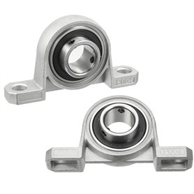 COMOK Lot de 2 roulements à billes KP004 de 99 mm de diamètre intérieur 22 mm en alliage de zinc