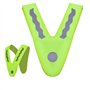 SUCHUANGUANG Gilet Lumineux pour Enfants Vêtements Haute Visibilité Réflecteur Gilet de Sécurité en Forme de V Jaune pour Enfant