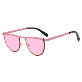 Nouveau 2025 Lunettes de soleil Mode Ovale Lunettes de soleil Femmes Hommes Luxe Émetteur Alliage Gradients Lentilles Vintage Pr