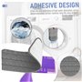 Tampons de vadrouille réutilisables 4pcs 12 x 6 Tampons de vadrouille plats absorbants Remplacement la machine à jet humide lava