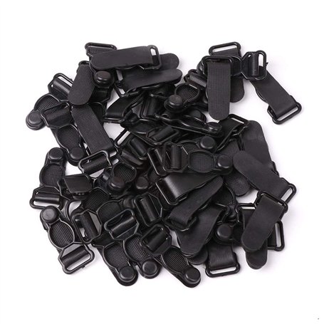 Awasa Lot de 50 crochets porte-jarretelles pour corset