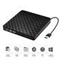USB 3.0 et Type-C Portable CD DVD +/-RW Lecteur de Lecteur DVD/CD ROM grav