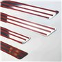 yishao 4 Pièces Bandes de Seuil de Porte Automobile en Acier Inoxydable pour VW T-Cross T Cross 2018-2023 2024, Pédale Bienvenue