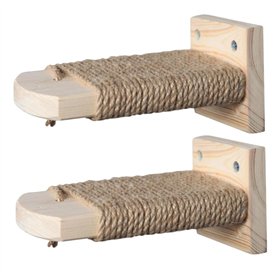 MOUNTTU Lot de 2 marches murales pour Chat