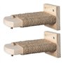 MOUNTTU Lot de 2 marches murales pour Chat
