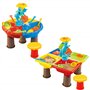 Upiulote Table à Eau pour Tout-Petits 1 Ensemble Table de Sable coloré avec Mignon Dauphin abbs sensoriel interactif Parent-Enfa