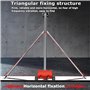 FANYING Outils de nivellement et de Finition de Surface en béton, râteau de nivellement à vibrateur pour béton 6000 TR/Min, grat