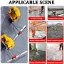 FANYING Outils de nivellement et de Finition de Surface en béton, râteau de nivellement à vibrateur pour béton 6000 TR/Min, grat