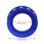 Maxtonser Ligne de pêche enroulable plaque fil anneaux de ligne de pêche bobine de ligne de pêche poignée en plastique enrouleme