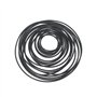 Cherjoury Lot de 20 bandes rondes en caoutchouc de silicone pour poulie de transmission de moteur de voiture - 25 à 80 mm - 1 x