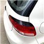 JINFOLI Autocollant de Lampe Frontale de Garniture de Couverture de sourcil de Phare arrière de Voiture for 2009-2012, for Golf 