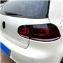 JINFOLI Autocollant de Lampe Frontale de Garniture de Couverture de sourcil de Phare arrière de Voiture for 2009-2012, for Golf 