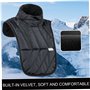 Eyccier Motorcycle Neck Gaiter Afficher Le Vent et Le Cou à Moto réglable Chaussage d'hiver Chaussure de 3 Pouces de 3 Pouces