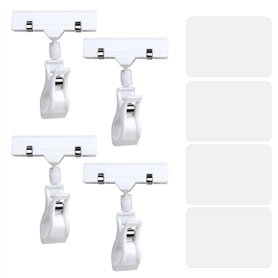HXNH Lot de 4 clips de type clip pour marquage à la craie liquide