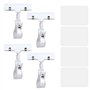 HXNH Lot de 4 clips de type clip pour marquage à la craie liquide