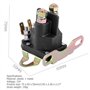 for Accessoires de solénoïde de démarreur de Moto de Tondeuse à Gazon de Bate