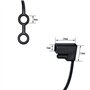 BYUTFA Terminal Housse étanche 5X SAE Housse étanche SAE Adaptateur Câble de Chargeur Alimentation Solaire Connecteur Automobile