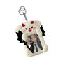HOOLRZI Porte-carte Photo en peluche avec porte-clés