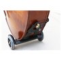 Poussette de contrebasse droite et basse transport alternatif de transport de corde de chariot de basse en fibre de carbone maté
