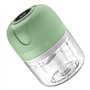 Hachoir à ail électrique USB - Moulin à viande - Presse-ail - Broyeur de légumes - Puissant et rechargeable - Presse à ail de cu