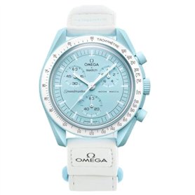 Omega x Swatch Moon Swatch Mission to Uranus Speedmaster Bleu – Neuf