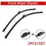 KCKEM Essuie-Glaces pour Mercedes-Benz Sprinter 2018 2019 2020 2021 26 "+24" Ensemble de balais d'essuie-Glace de fenêtre Avant 