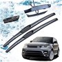 KCKEM Essuie-Glaces pour Range Rover Sport 2013 2014 2015 Ensemble de balais d'essuie-Glace de fenêtre Avant Voiture Pare-Brise 