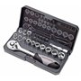 Kraftwerk Coffret de douilles basic line 1/4 kraftwerk - 26 pièces - 204.100.000